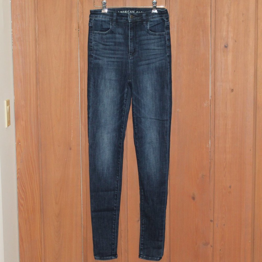 AE American Eagle High Rise Jeggings Size 4 Tall